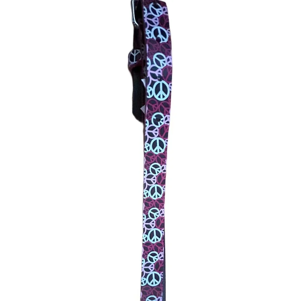 GIRLS PEACE BELT PINK SIZE S/M